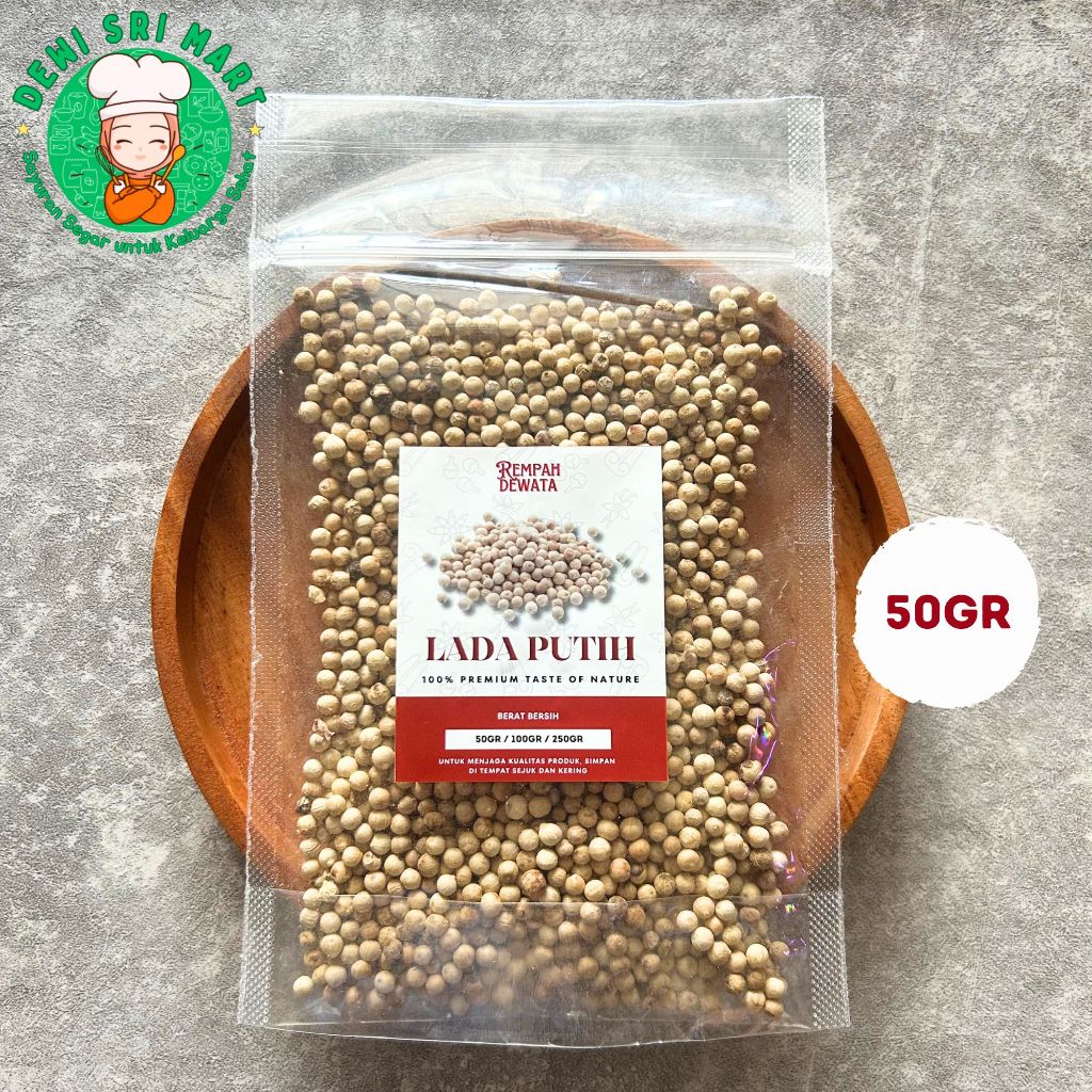 

Lada Putih / Merica Putih 50gr - Dewi Sri Mart