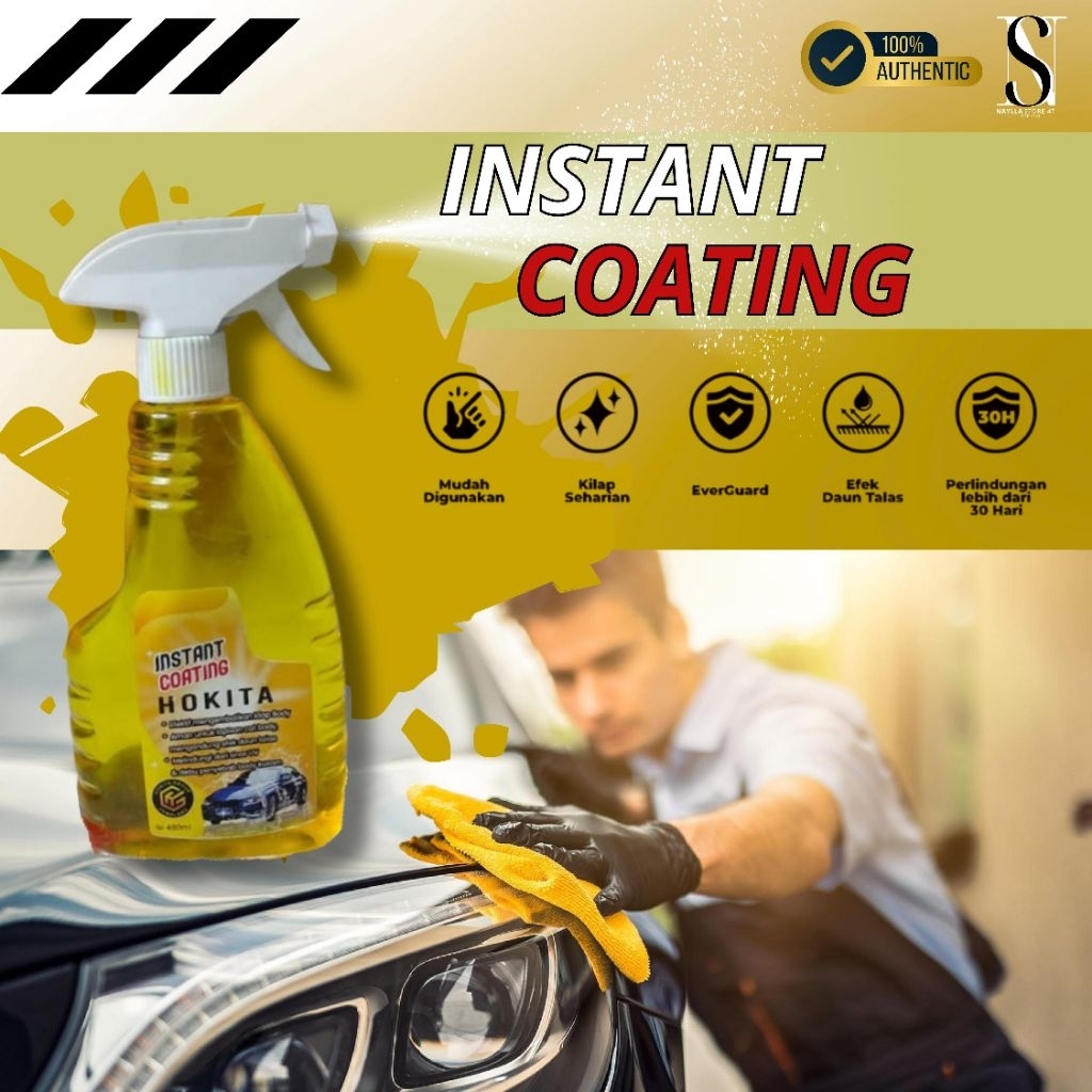 Instant Coating Mobil & Motor Isi 480 ml