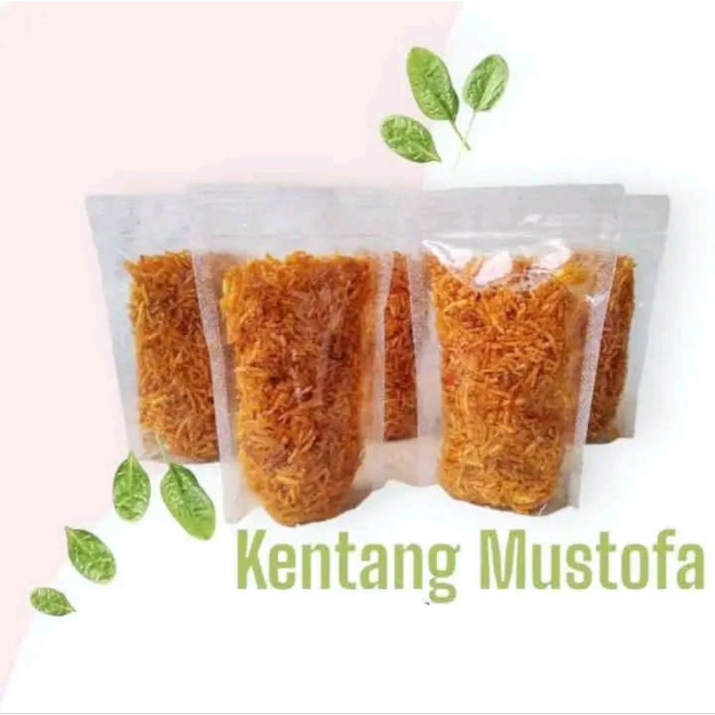 

Kentang mustofa rasa pedas manis, berat 200 gram