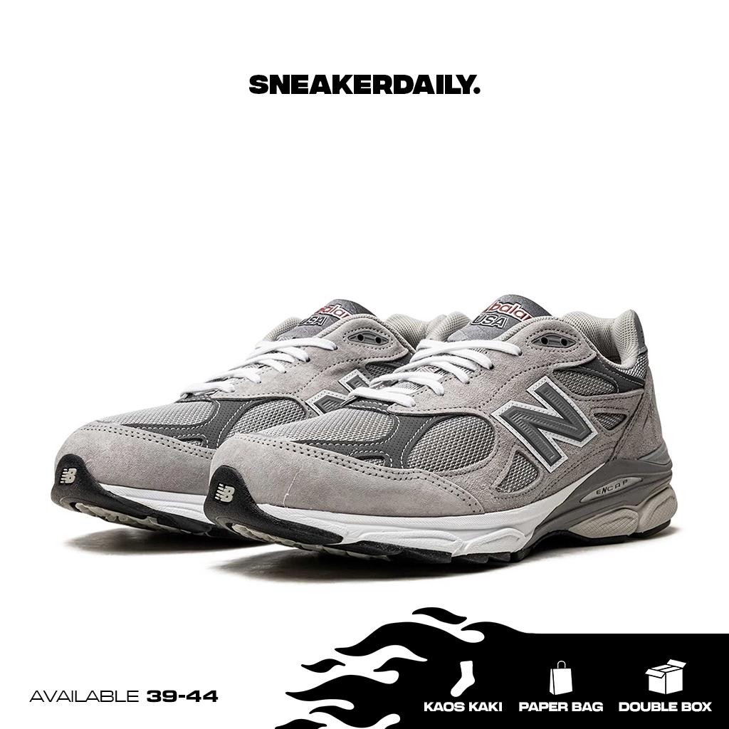 SNEAKERSDAILY NB 990 v3 Grey M990GY3