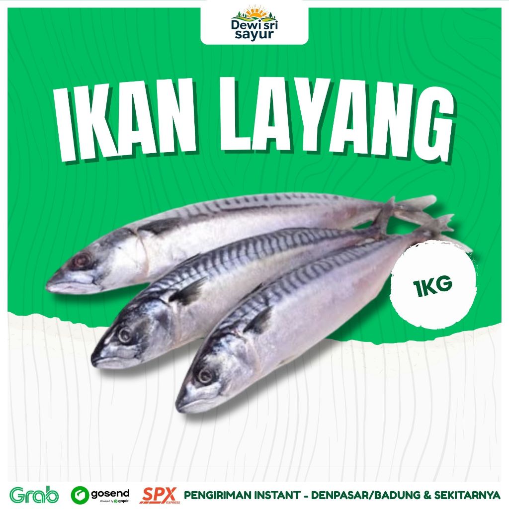 

Ikan Layang Fresh 1kg – Dewi Sri Sayur