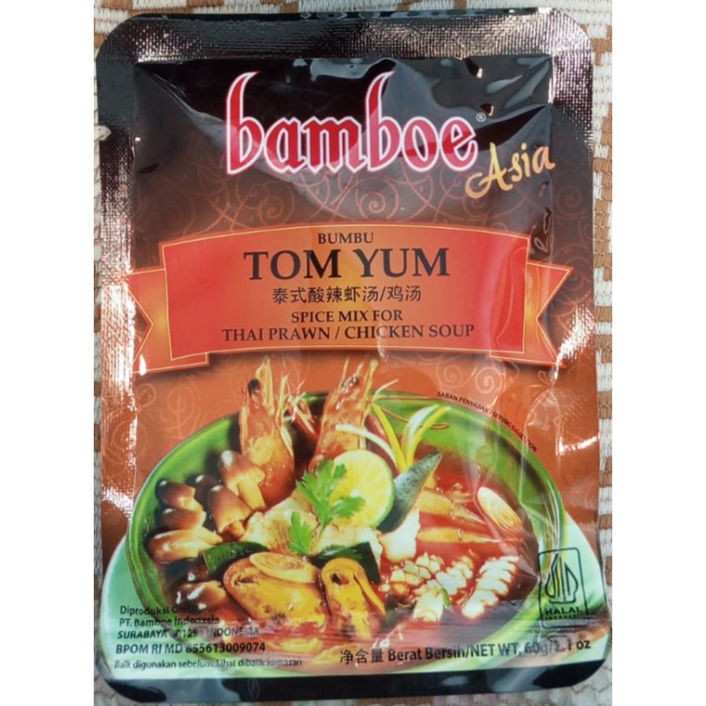 

Bumbu Soup Tom Yum Thailand