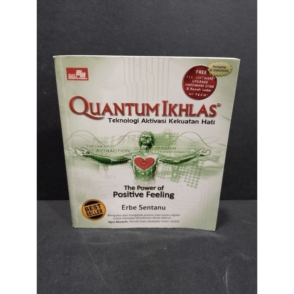 Buku original QUANTUM IKHLAS by Erbe Sentanu