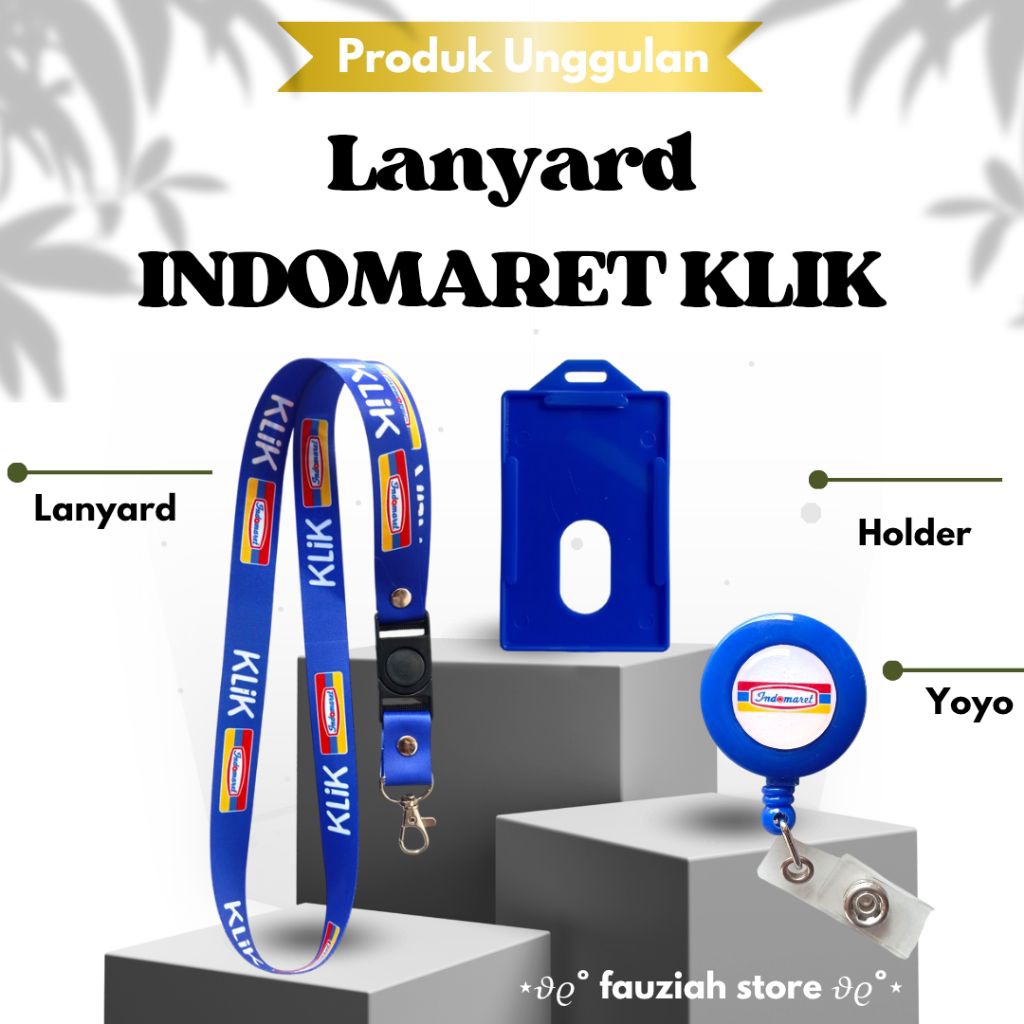

READY! TALI ID CARD INDOMARET KLIK / LANYARD INDOMARET KLIK TERMURAH!!!