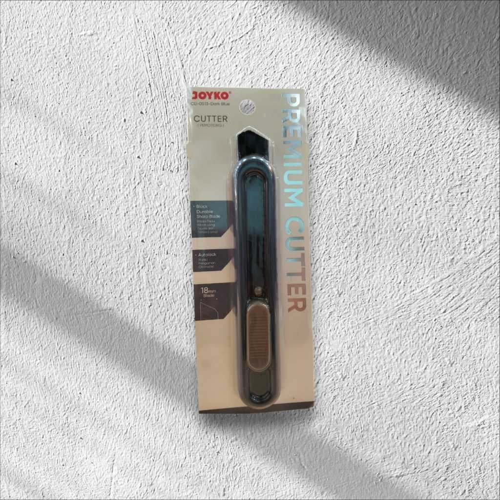 

Cutter Pisau Pemotong Premium Joyko CU-0513 - DARK BLUE