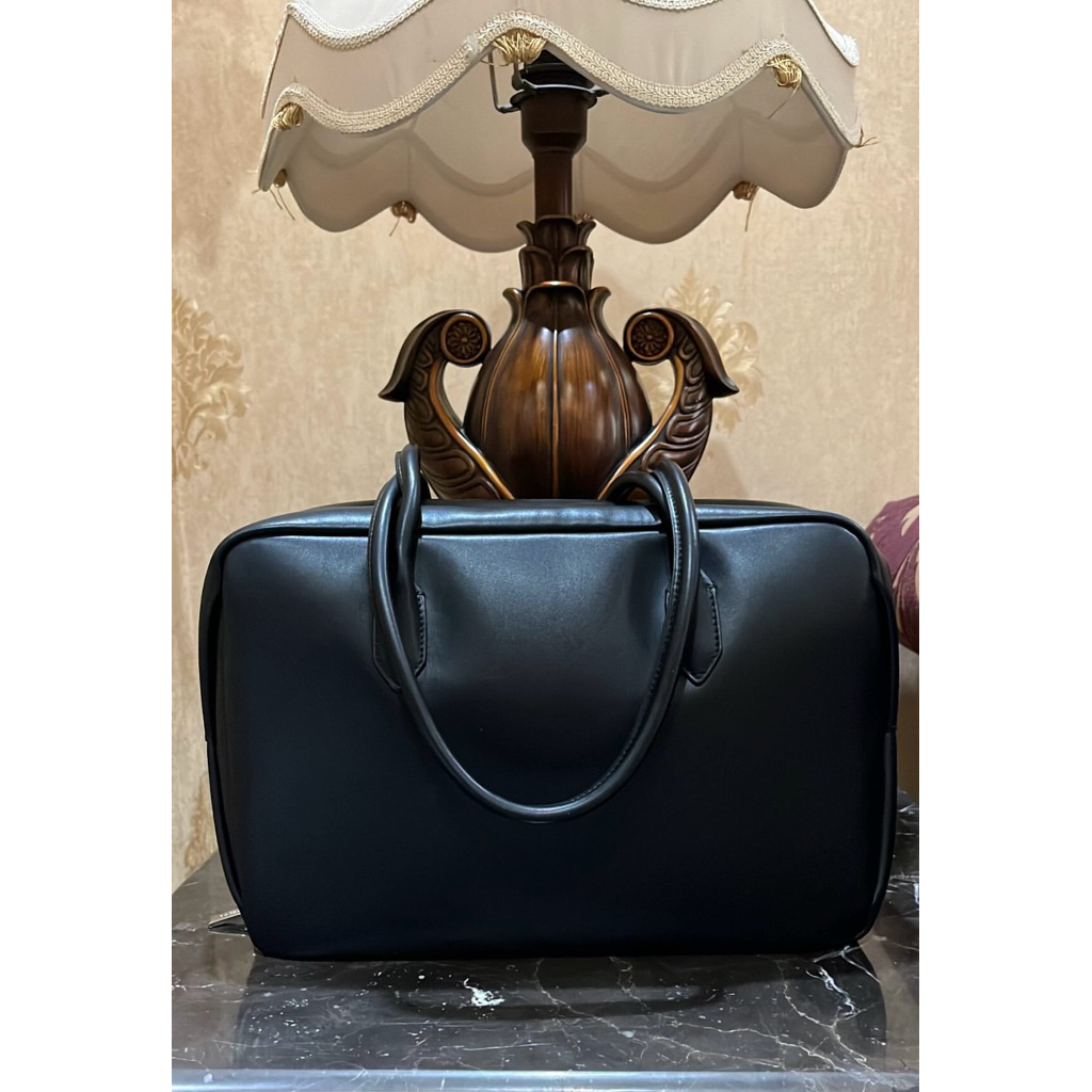 Pedro Casual Classy Top Handle Bag - Black (100% Original Store)