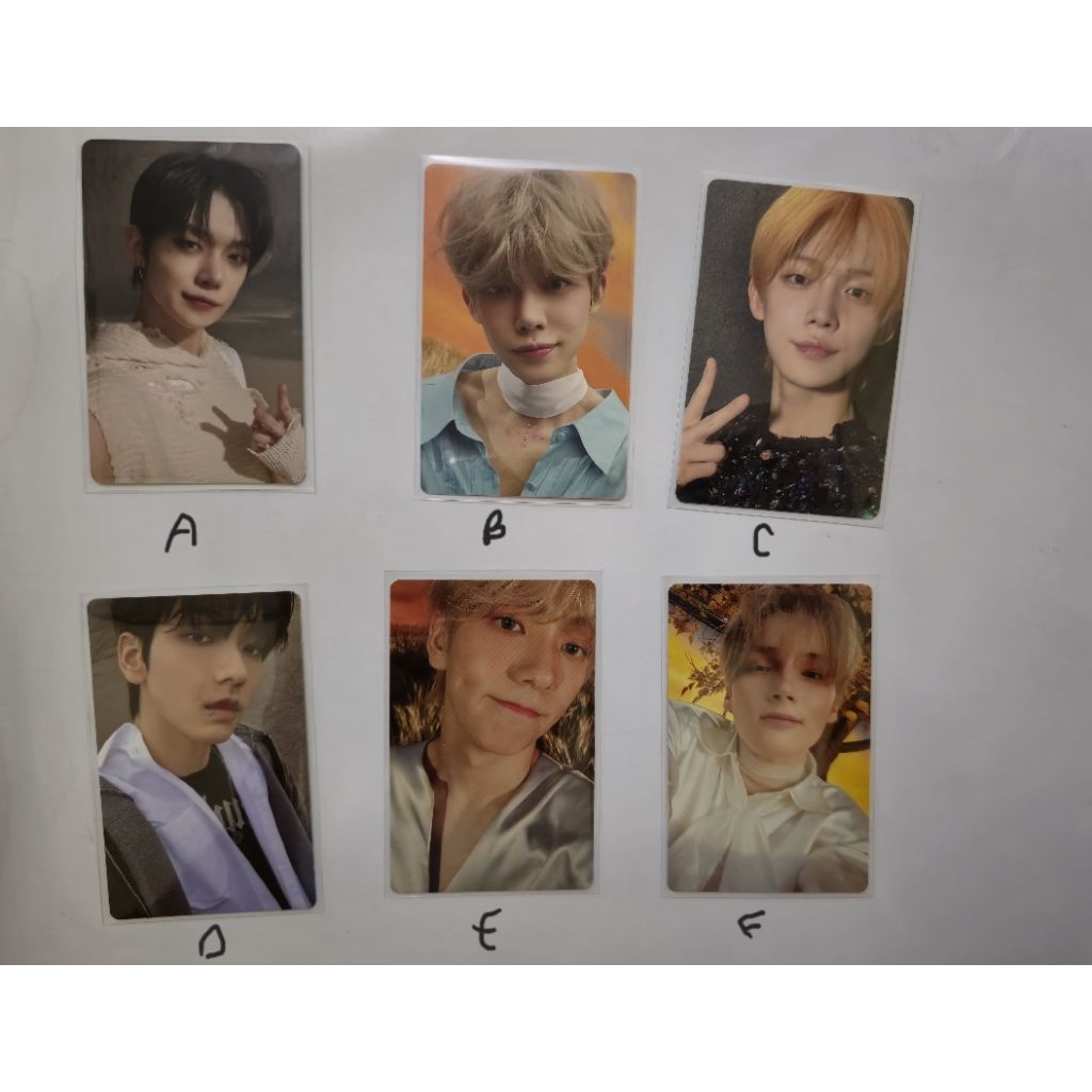 TXT Tomorrow x Together Minisode Tomorrow Photocard