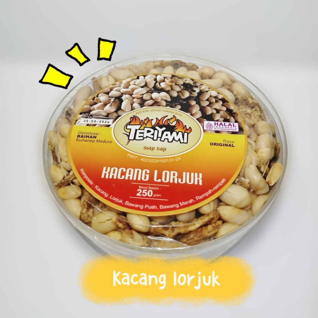 

Teriyami Camilan Kacang Lorjuk Renyah