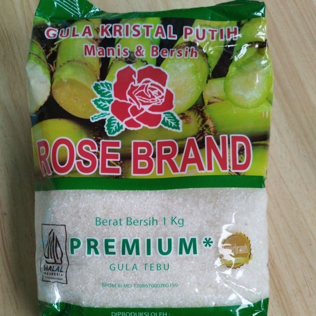 

Rose Brand Gula Pasir Premium 1kg