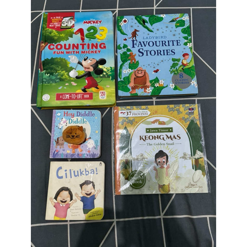 Preloved Buku Cerita Anak Import da  Lokal