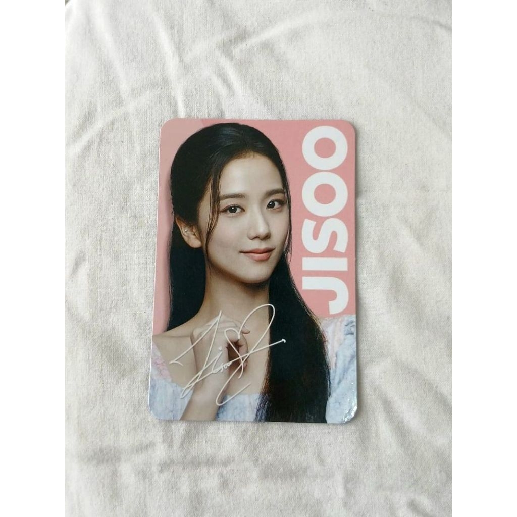 Photocard BLACKPINK X OREO (JISOO)
