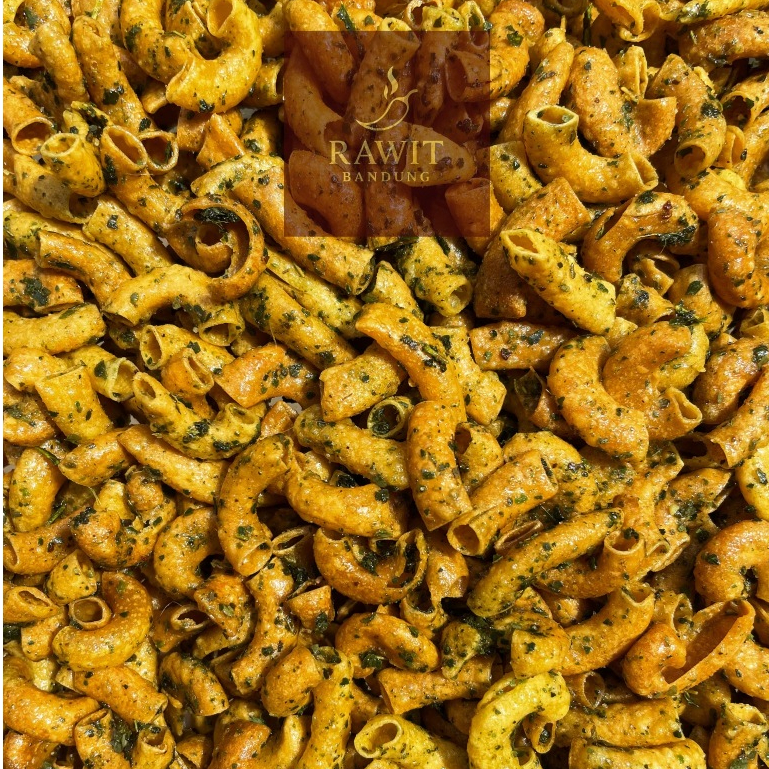 

MAKARONI ORIGINAL DAUN JERUK 1KG - CEMILAN RAWIT BANDUNG