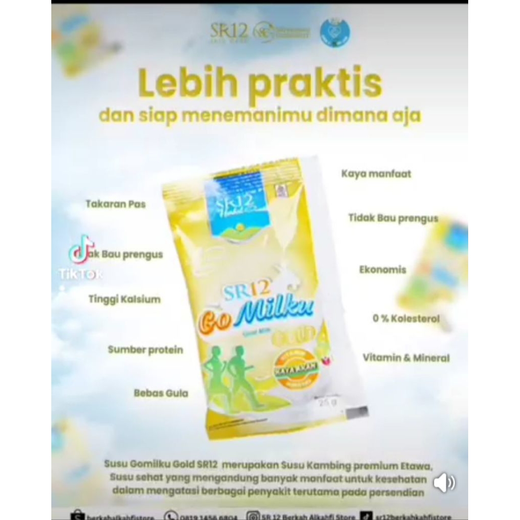 

susu Gomilku gold renceng