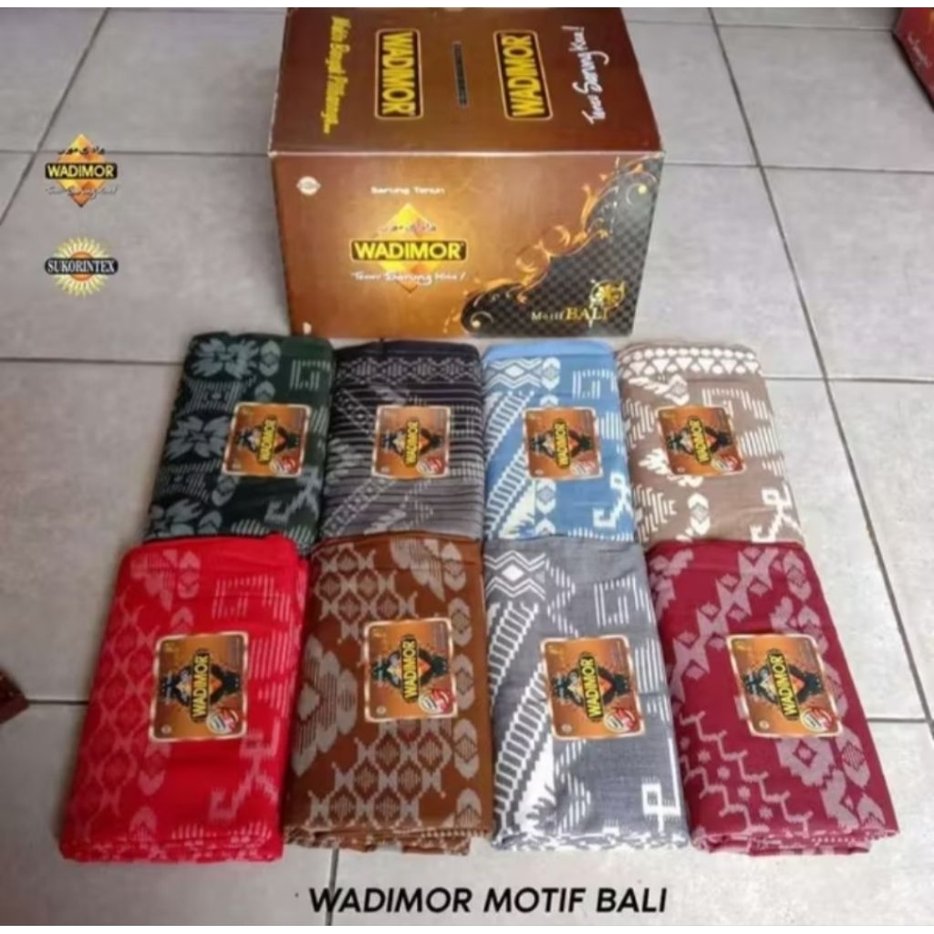SARUNG WADIMOR MOTIF BALI SARUNG MOTIF BALI