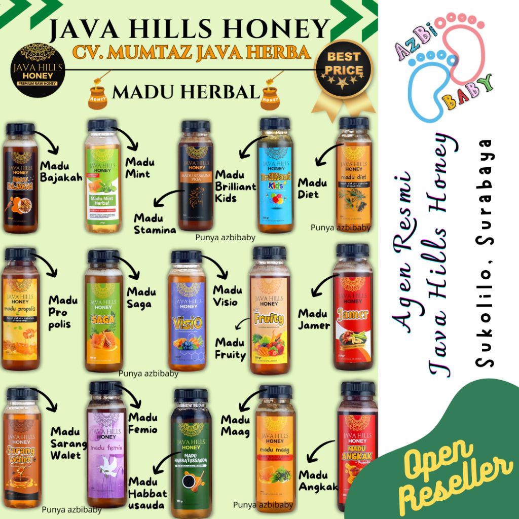 

LANGSUNG DIKIRIM / MADU JAVAHILLS TERLENGKAP BERSANAD HALAL BPOM LULUS UJILAB ASLI PREMIUM BISA COD