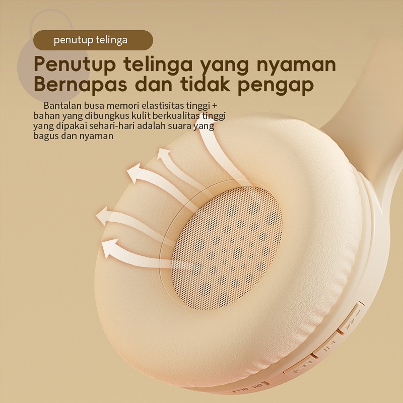 HOT PRODUCT HOT PRODUCT DIPASANG DI KEPALA HEADSET BLUETOOTH HEADSET SILIKON YANG DAPAT DILIPAT