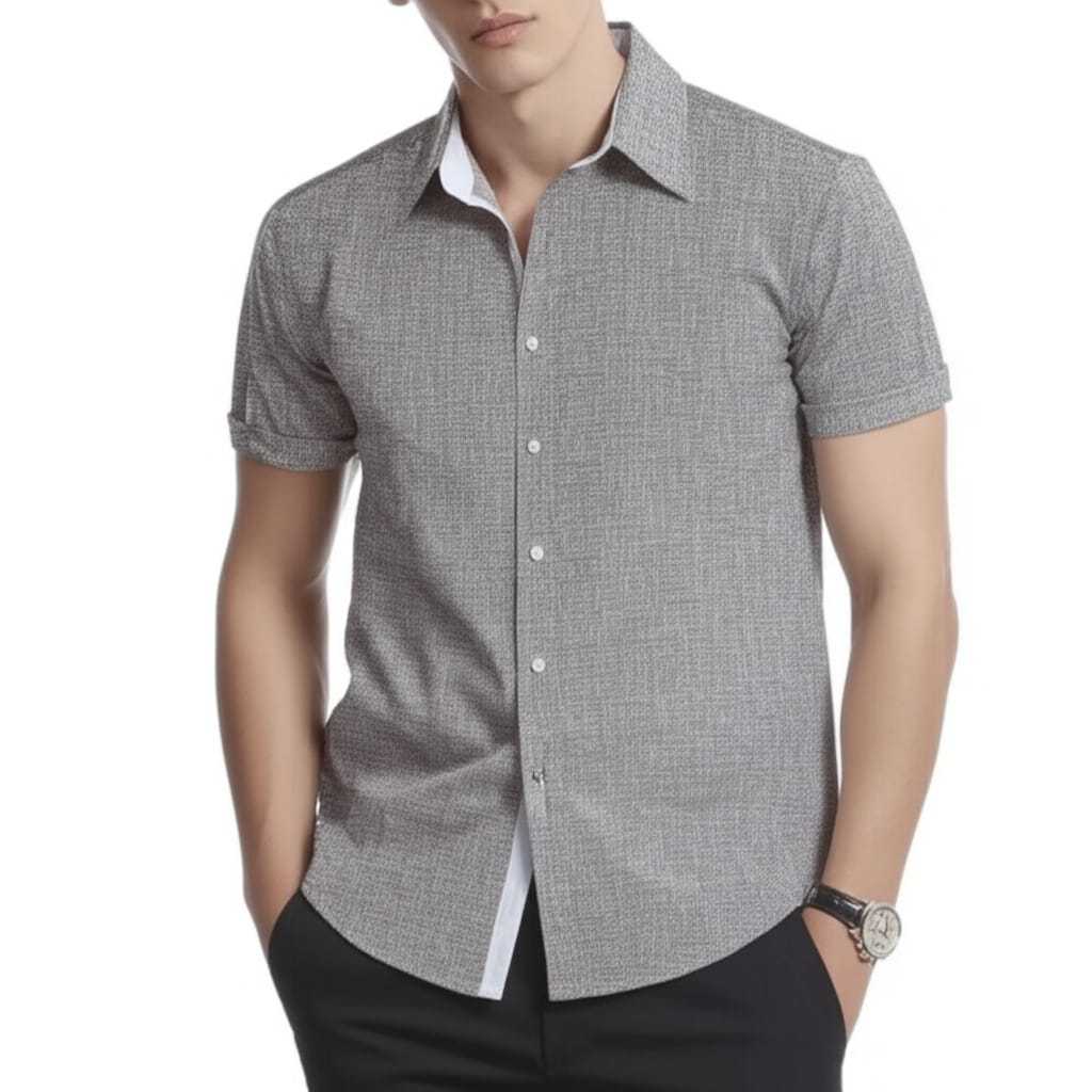 Kemeja Pria FLX Short Sleeve Shirt Original