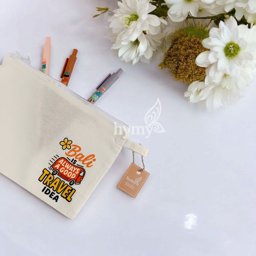 Pouch Bali Dompet Bali oleh oleh khas Bali - Dompet Bali premium - Blacu Grade A