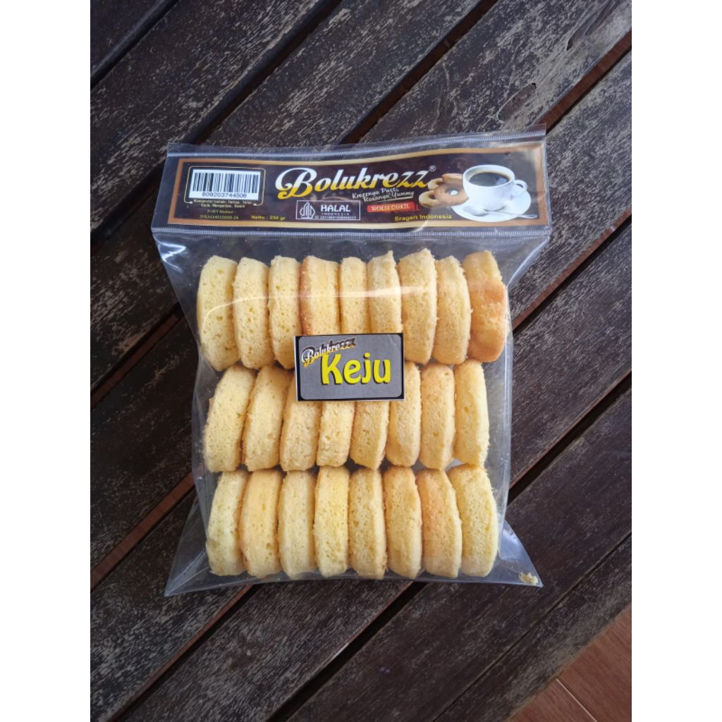 

Bolukrezz Rasa Keju 240 Gr Isi 20 Butir Bolu Kering