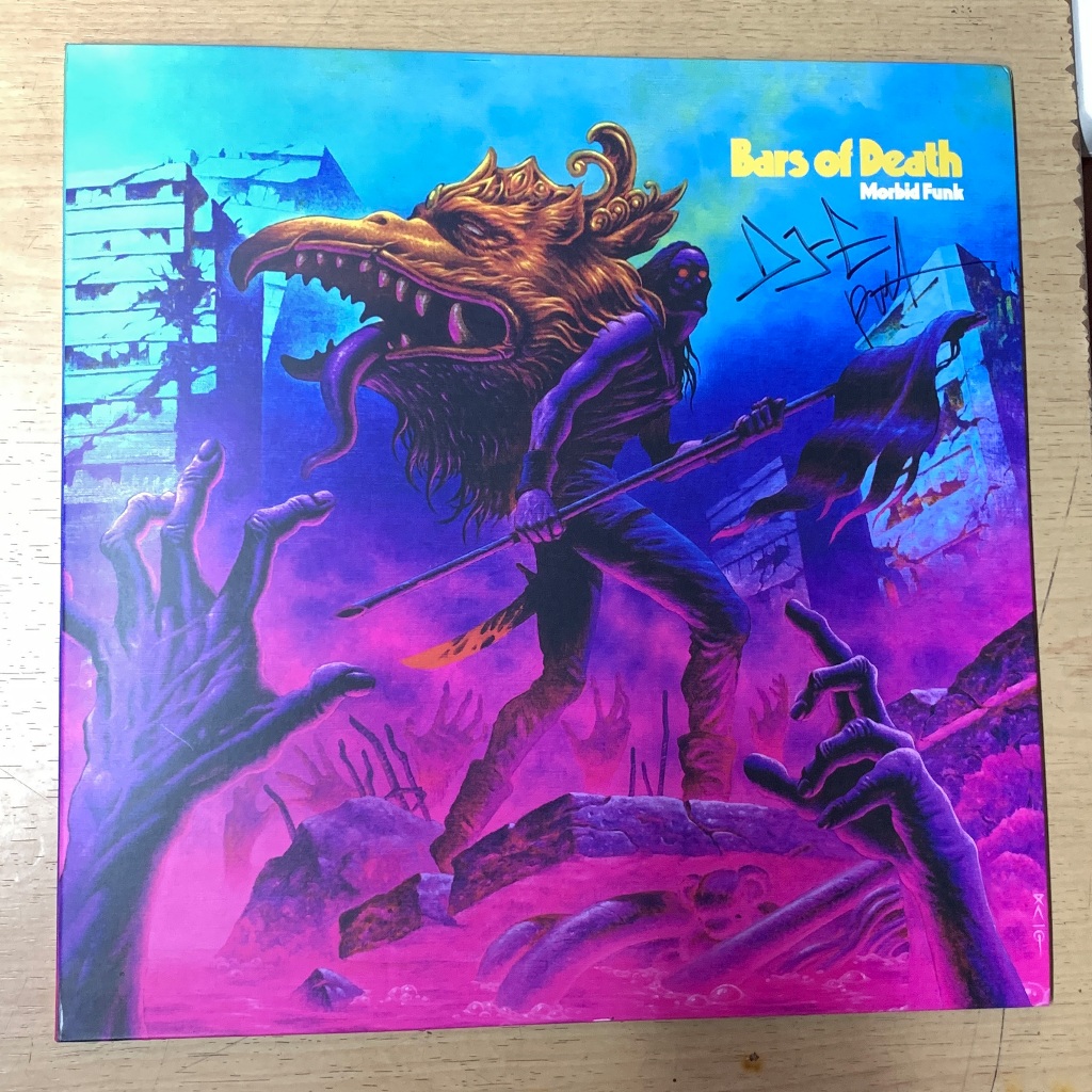 vinyl Bars Of Death Morbid Funk 12″ Purple