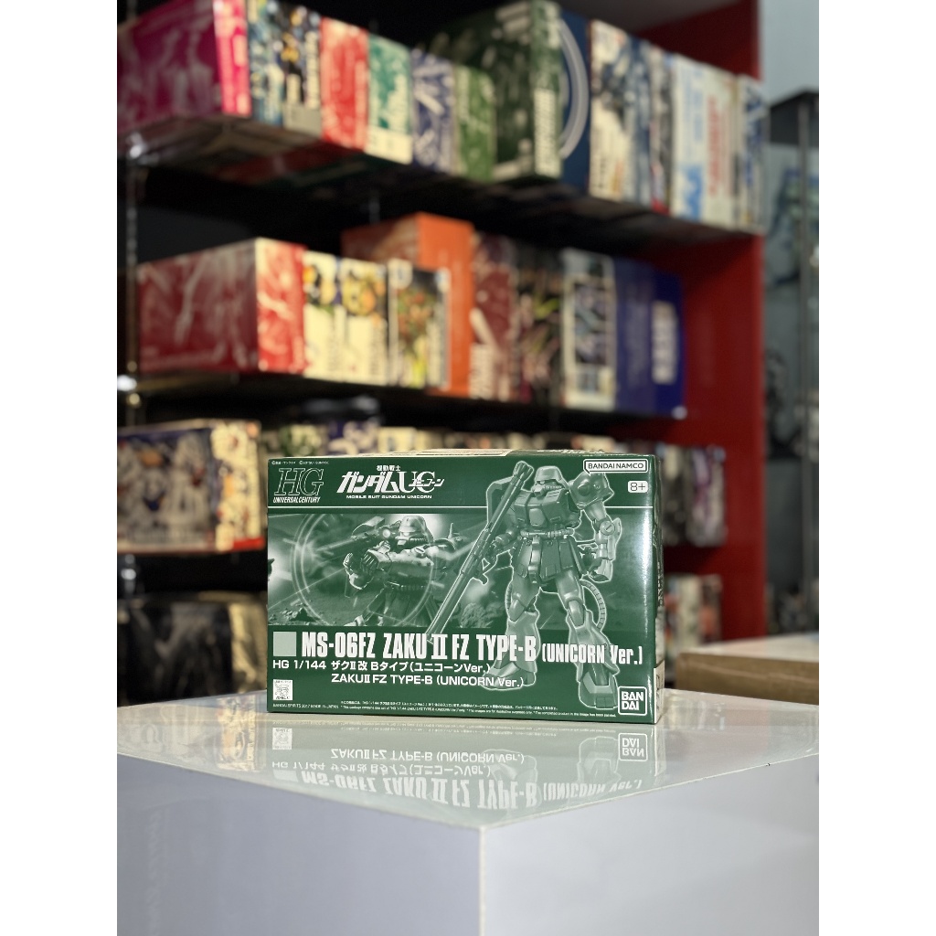 ( Premium Bandai ) HG 1/144 Zaku II FZ Type B Unicorn Ver