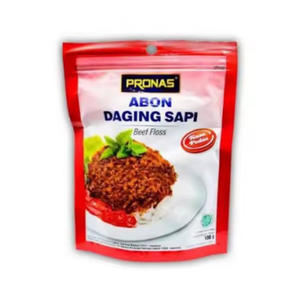 

Promo pronas abon daging sapi 110gram