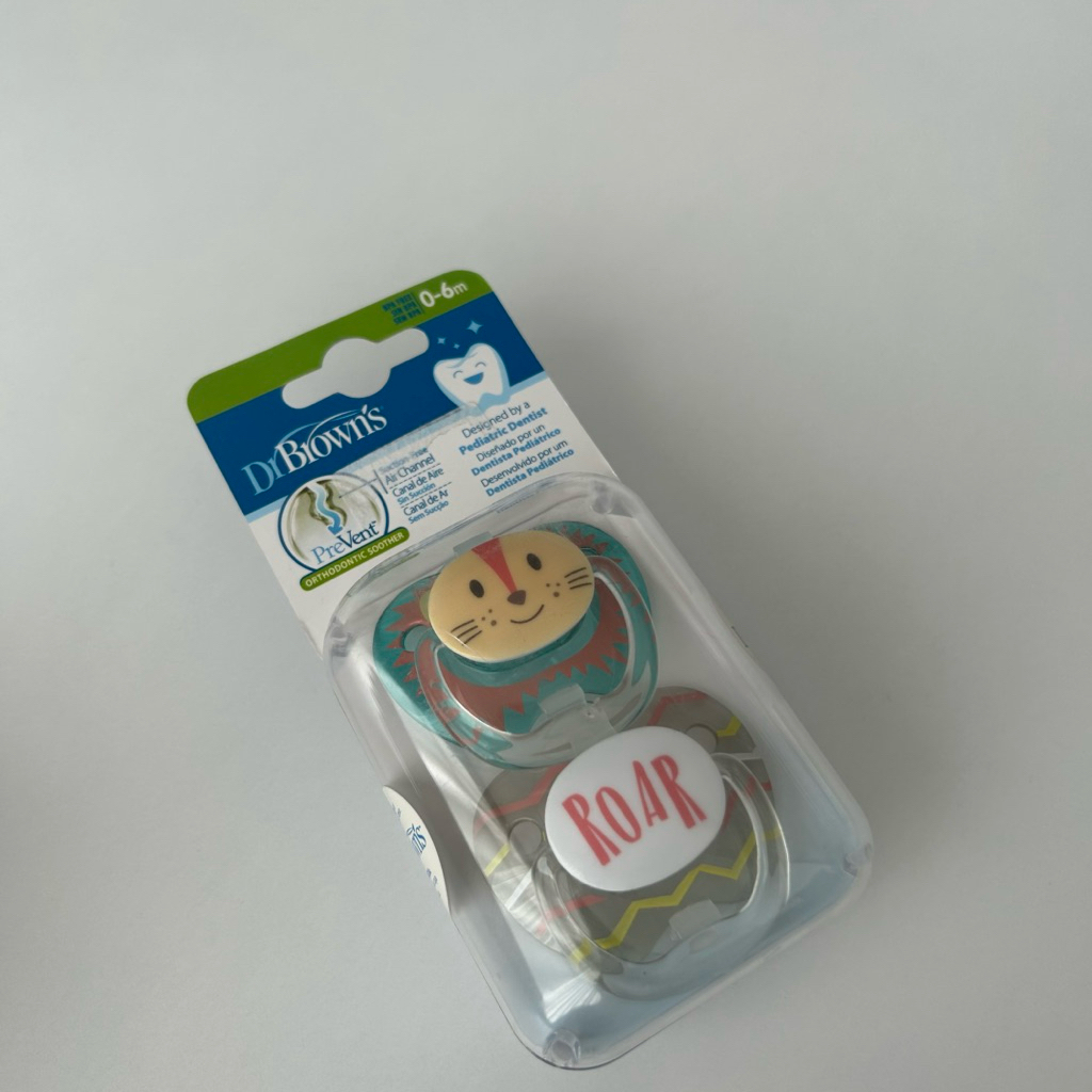 Pacifier Dr Browns Orthopedic 0-6 bulan Kompeng Bayi