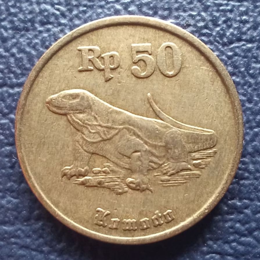 Mini Set Koin 50 Rupiah Komodo (tanpa 1997)