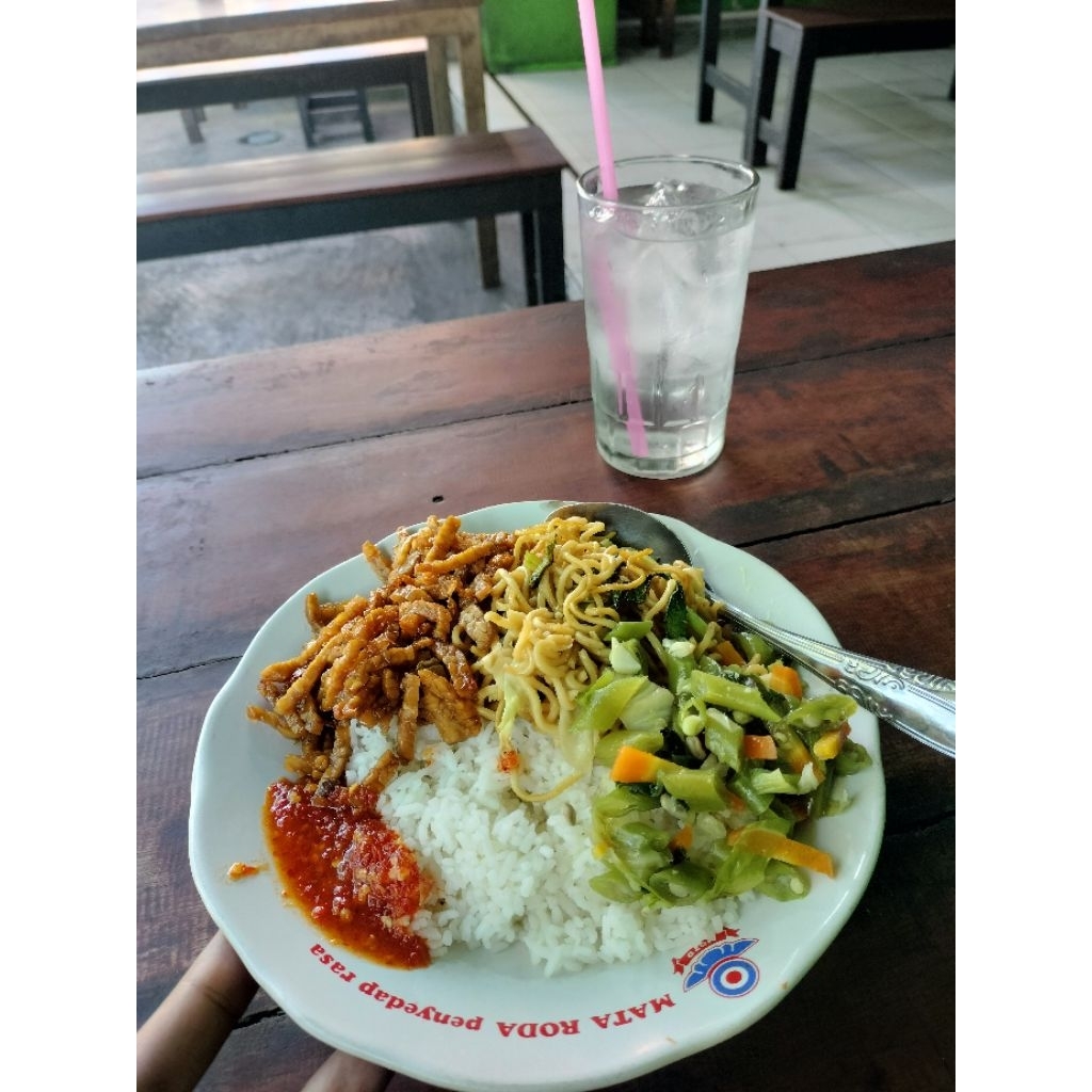 

nasi tempe sayur