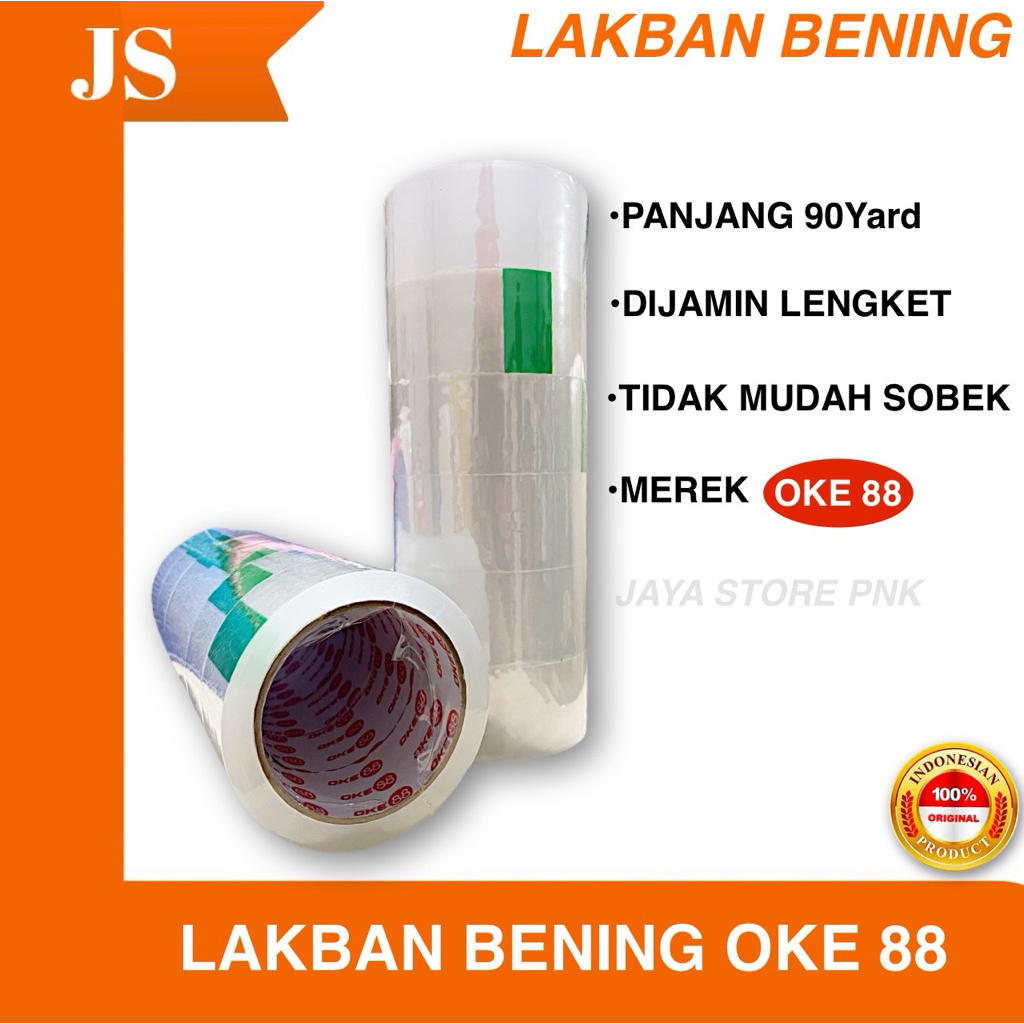 

LAKBAN BENING 90yard LAKBAN LENGKET