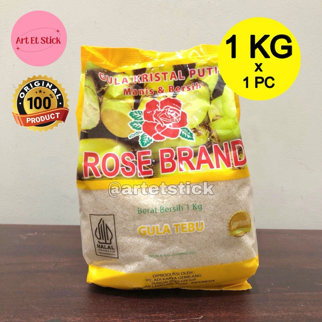 

Gula Pasir Rosebrand Kuning 1 Kg