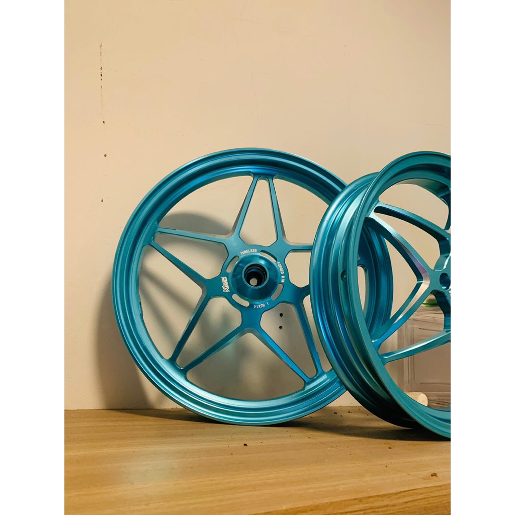 Velg King Speed Biru