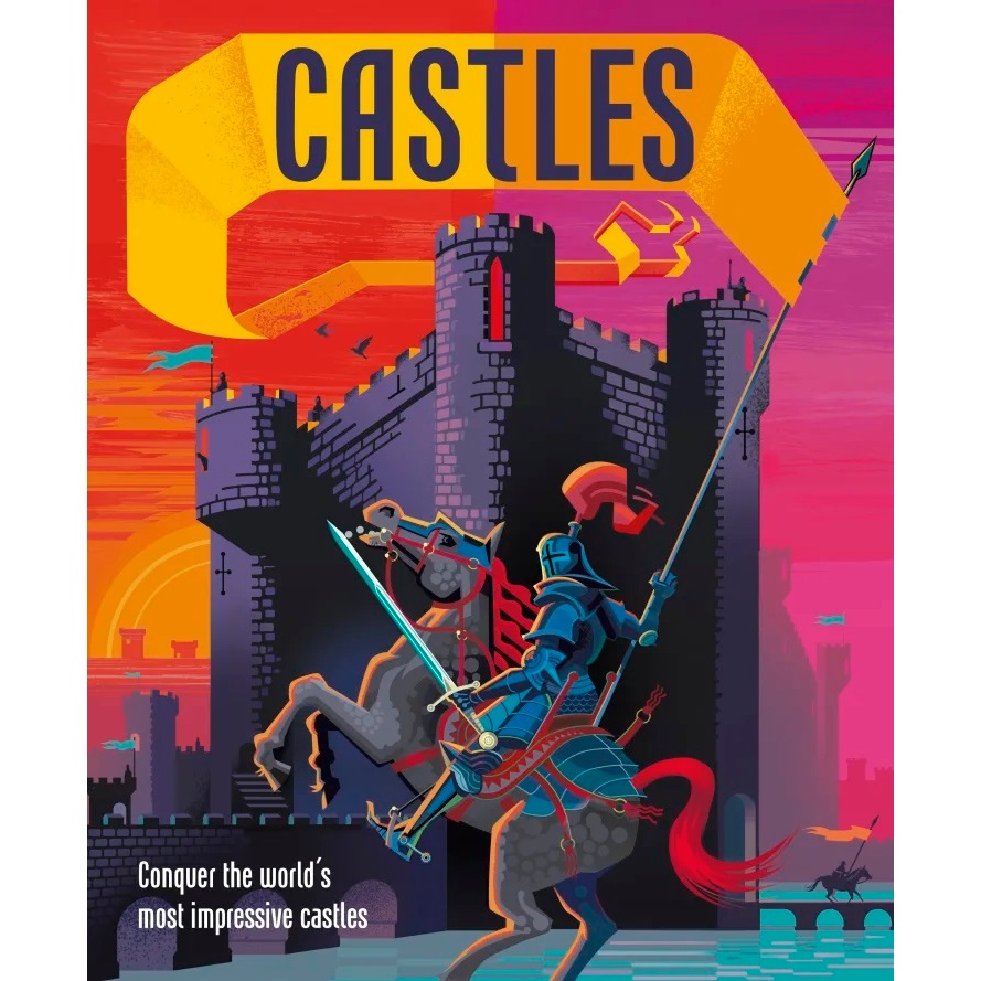 DK Castles - Buku Edukasi Anak Tentang Kastil & Sejarah | Hardcover Original Import