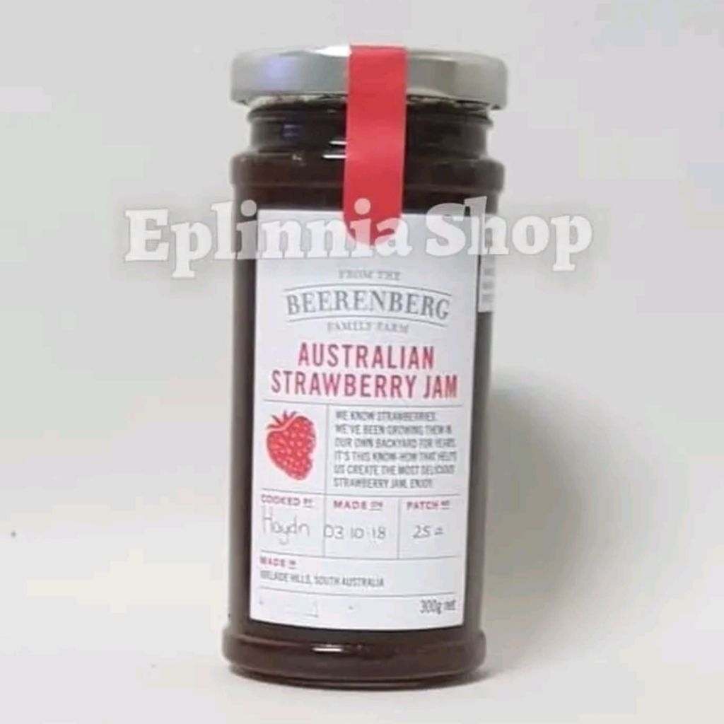 

Beerenberg Australian Strawberry Jam 300 gr - Selai Stoberi