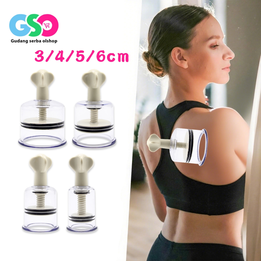 Kop Angin Alat Bekam Vakum Manual Alat Pijat Kop Angin 2in1 Alat Bekam Kop Angin