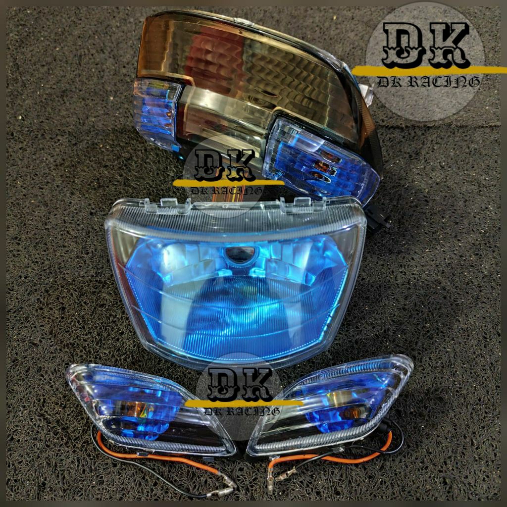 ( TERLARIS ) PAKET KOMPLIT YAMAHA FIZ R FIZR VEGA LAMA COSTUM REFLEKTOR LAMPU DEPAN FIZR F1ZR DAN VE