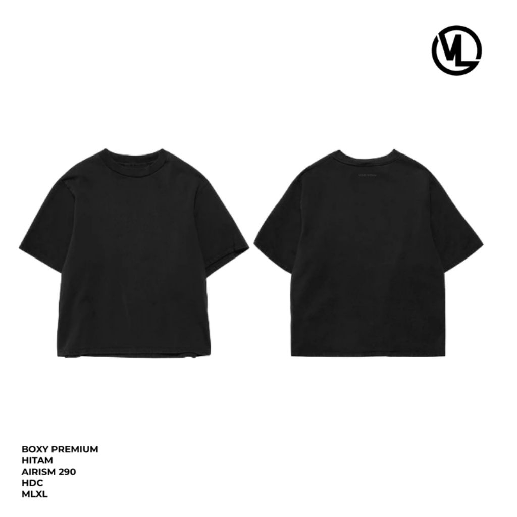 Kaos Pria Oblong Boxy Volist Premium | Bahan AIRism Adem | M-XL