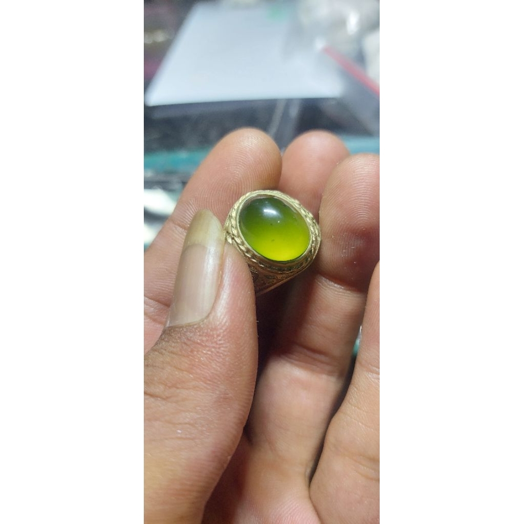 Natural giok aceh serventine