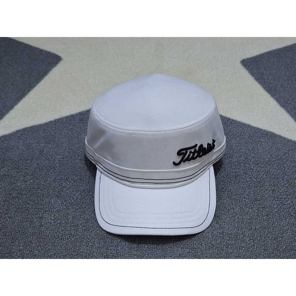 topi golf putih velcro original bekas preloved unik