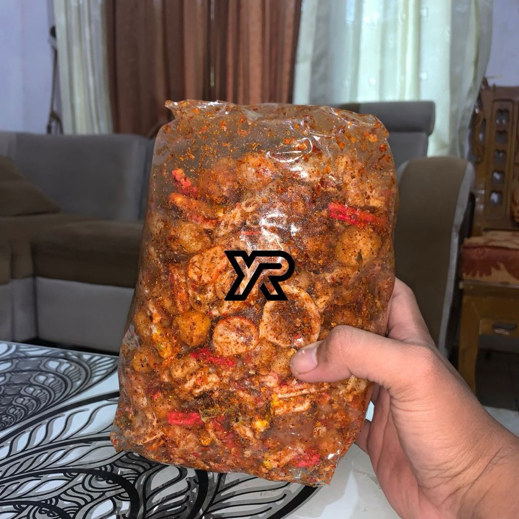 

Trending No 1. Seblak Kering Campur Pedas Daun Jeruk COD