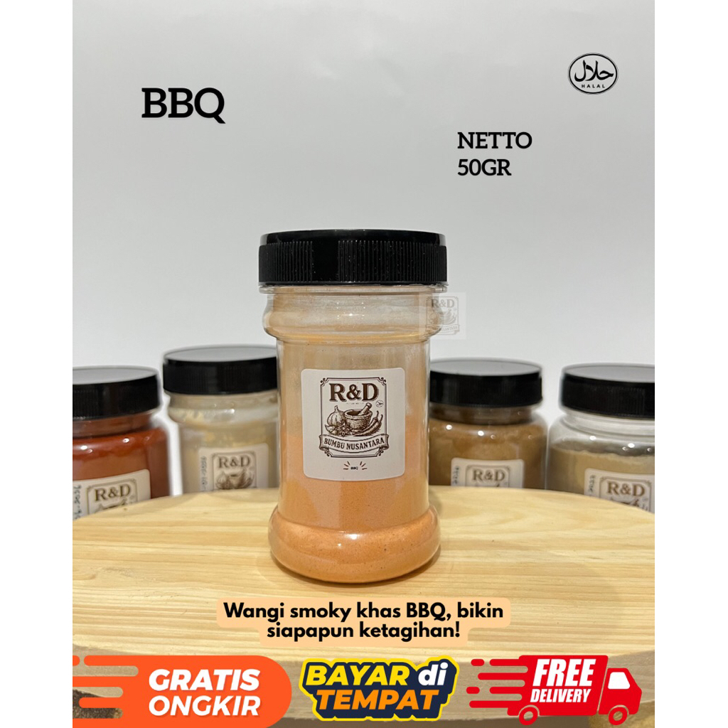 

Bumbu Tabur BBQ - Barbeque Premium Bubuk Tabur Asli 100%
