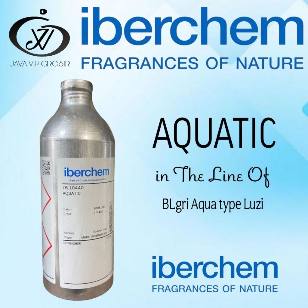 [ Iberchem ] Aquatic ( B Aqua type Luzi ) Kemasan 1Kg segel pabrik, bibit parfum original terbaru.