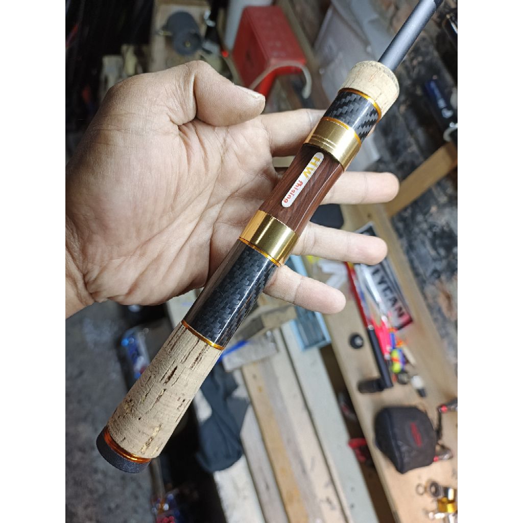 joran custom Bc streem rod teleskopik 150cm