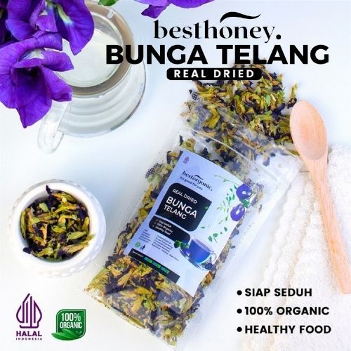 

Best Honey Teh Bunga Telang Kering Asli 50 GR