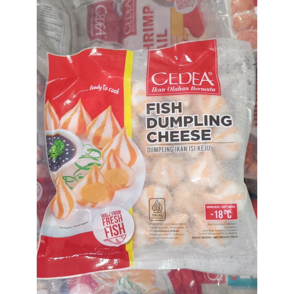 

Cedea Fish Dumpling Cheese 500gr