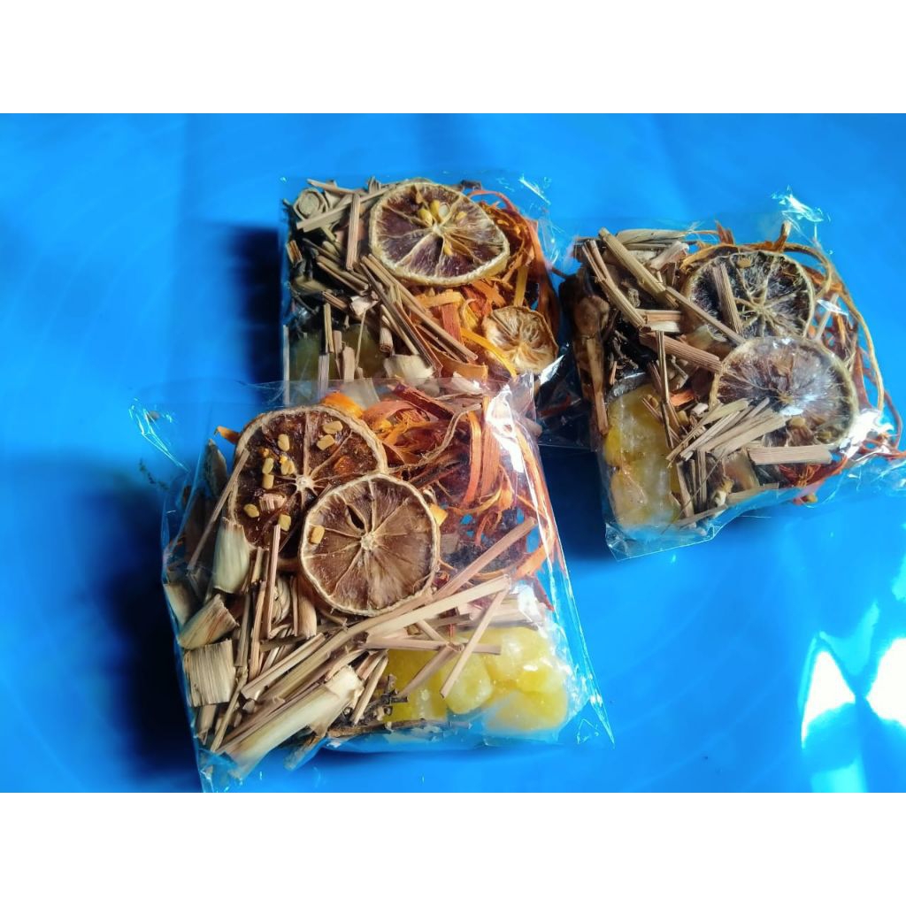 

wedang uwuh jeruk komplit