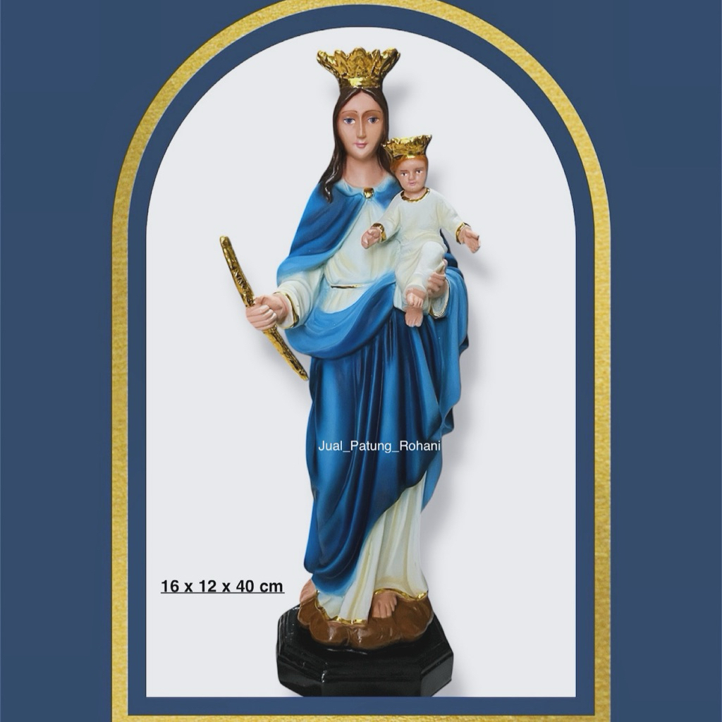 Patung Maria Bunda Ratu 40 cm