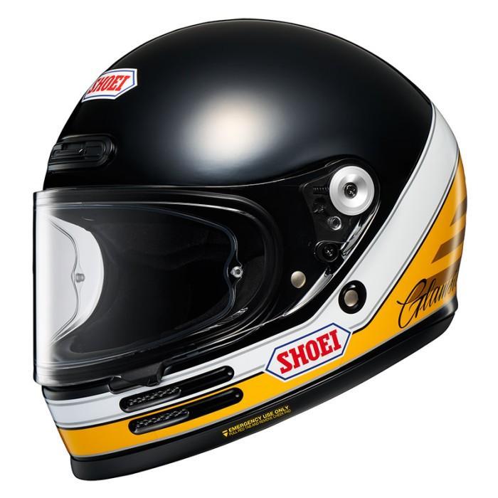Shoei Glamster Abiding TC 3 Helm Full Face Retro Classic SNI Original / Helm Retro Full Face