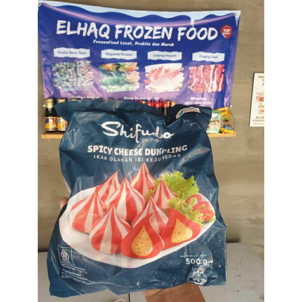 

Shifuda Spicy Cheese Dumpling 500 gr