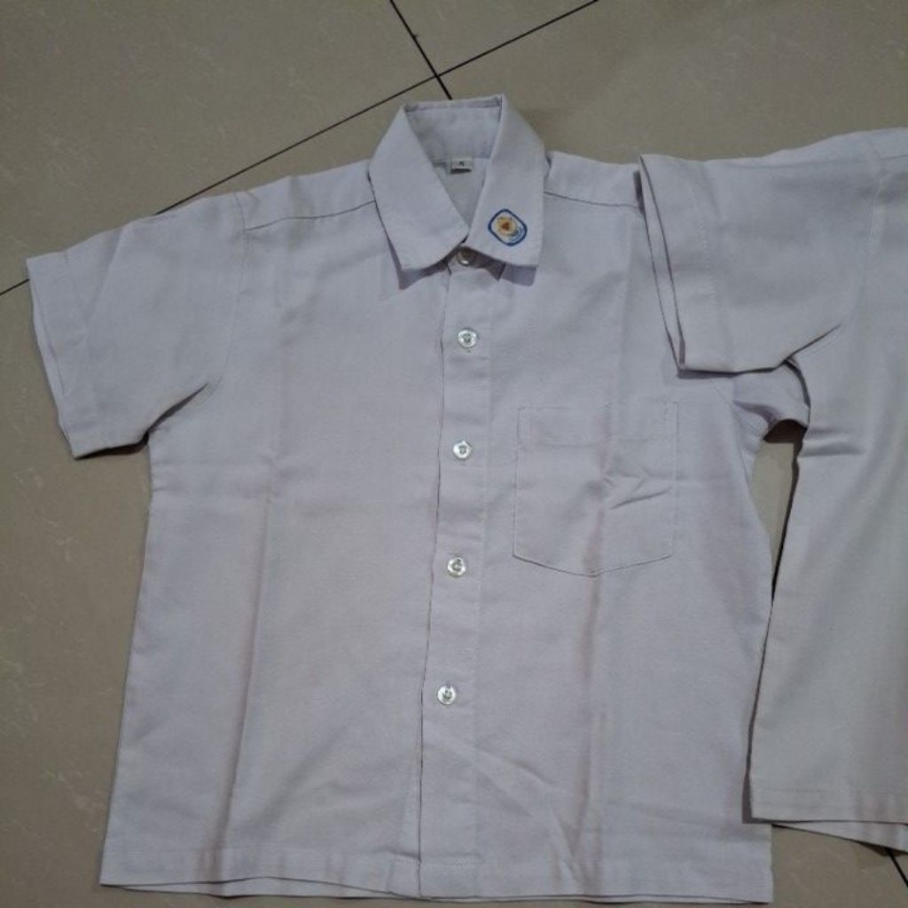 Kemeja Anak putih polos